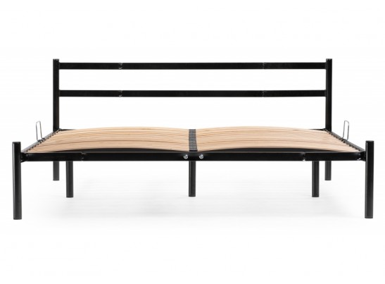 Двуспальная кровать Фади 160х200 черная в Кургане