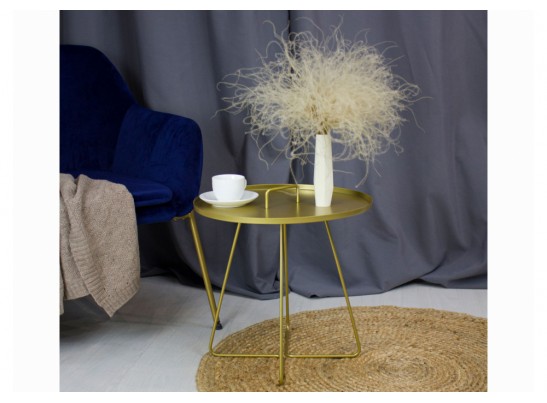 Журнальный столик Sheffilton SHT-CT42 античное золото в Кургане