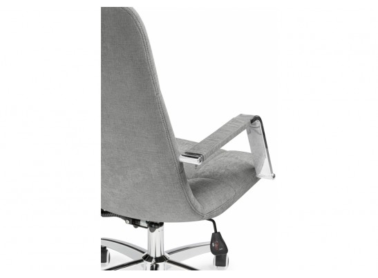 Компьютерное кресло Cradle шенилл серый в Кургане