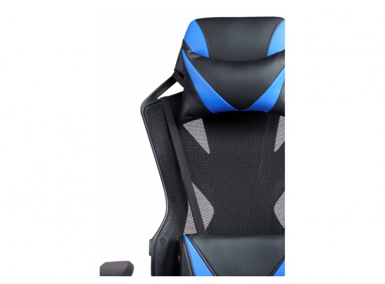 Компьютерное кресло Markus черное / синее в Кургане