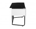 Компьютерный стол Desk черный в Кургане