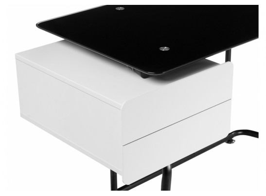 Компьютерный стол Desk черный в Кургане