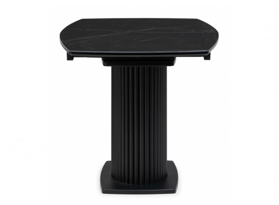 Обеденная группа Амаиа черный мрамор / черный / серый в Кургане