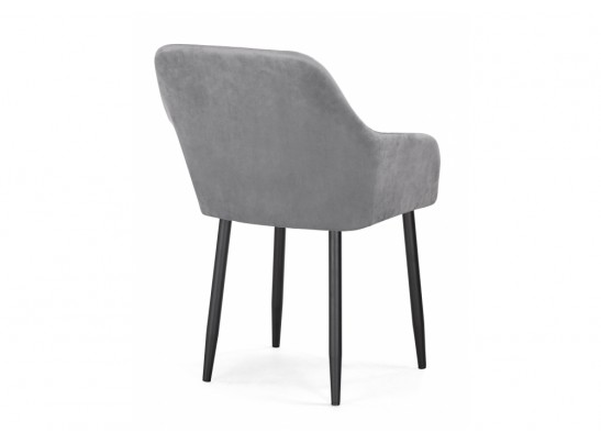 Обеденная группа Амаиа черный мрамор / черный / серый в Кургане