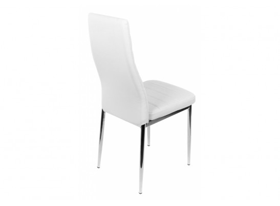 Обеденная группа Лили 90 white / chrome в Кургане