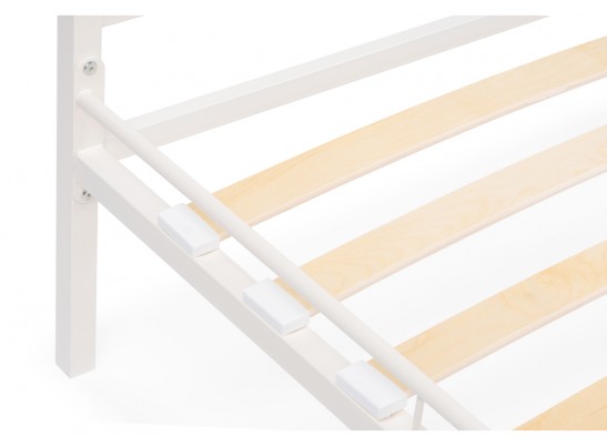 Односпальная кровать Иоханна 18 90х200 белая в Кургане