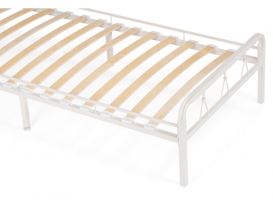 Односпальная кровать Иоханна 18 90х200 белая в Кургане