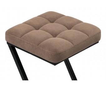 Полубарный стул Амаури катания корица / черный матовый