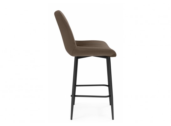 Полубарный стул Седа 360 коричневый (zd 233) / черный в Кургане