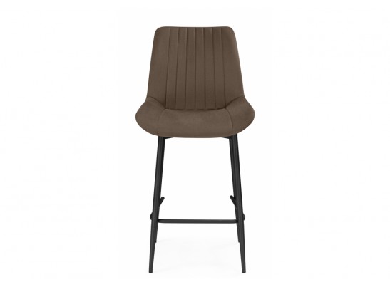 Полубарный стул Седа 360 коричневый (zd 233) / черный в Кургане