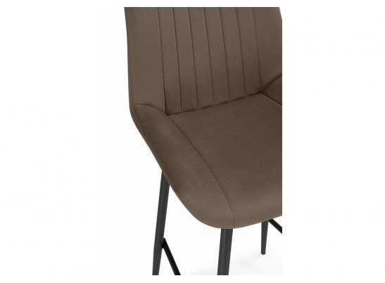 Полубарный стул Седа 360 коричневый (zd 233) / черный в Кургане