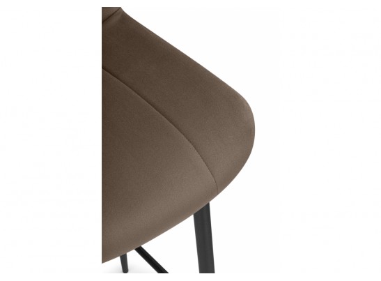 Полубарный стул Седа 360 коричневый (zd 233) / черный в Кургане