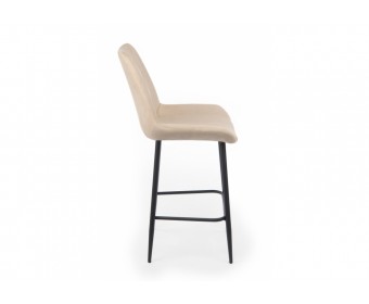 Полубарный стул Седа бежевый (zd 210) / черный