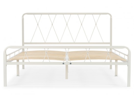 Полутораспальная кровать Иоханна 18 120х200 белая в Кургане