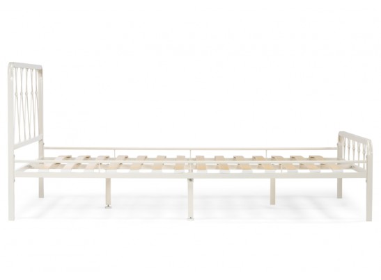 Полутораспальная кровать Иоханна 18 120х200 белая в Кургане