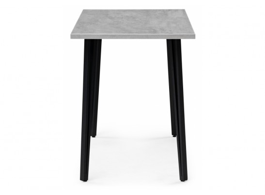Стол Денвер Лофт 120х60х75 25 мм бетон / черный матовый в Кургане