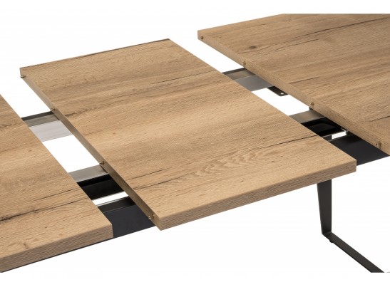 Стол Кхал галифакс натуральный / графит в Кургане