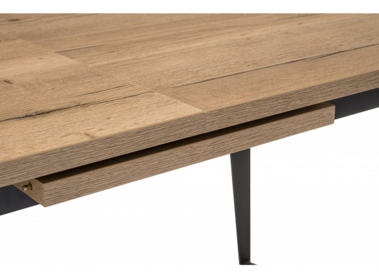 Стол Кхал галифакс натуральный / графит в Кургане