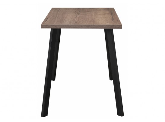 Стол Секстант дуб велингтон / черный матовый в Кургане