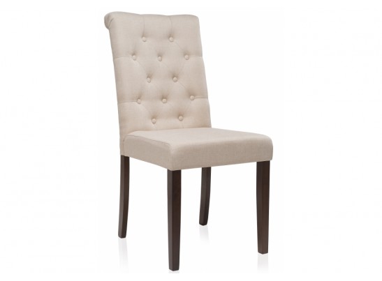 Стул Amelia dark walnut / fabric cream в Кургане
