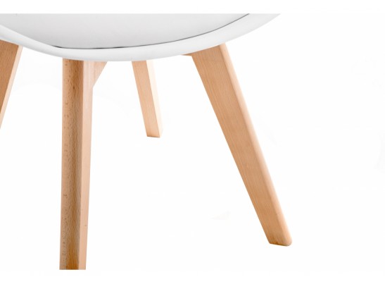 Стул Bon белый в Кургане