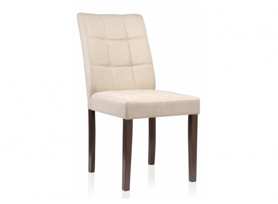 Стул Madina dark walnut / fabric cream в Кургане