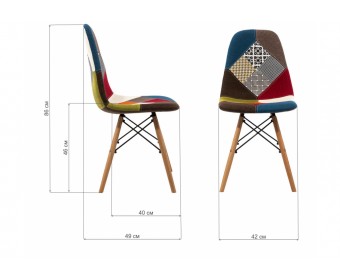 Стул Mille multicolor