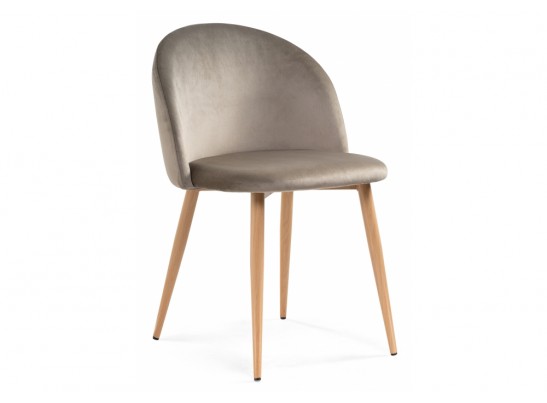 Стул на металлокаркасе Aldo beige / wood в Кургане