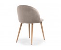 Стул на металлокаркасе Aldo beige / wood в Кургане