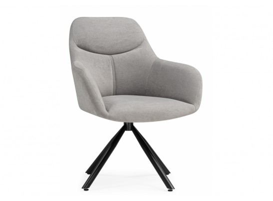 Стул на металлокаркасе Бартон 2 ткань мадера 22 / черный матовый в Кургане