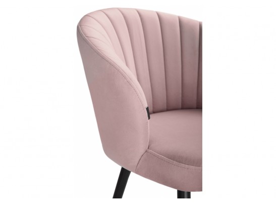 Стул на металлокаркасе Бэнбу velutto 37 / черный в Кургане