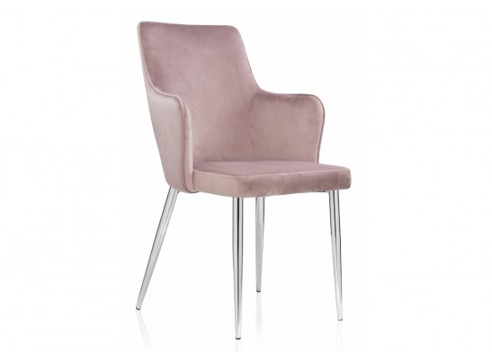 Стул на металлокаркасе Benza purple fabric в Кургане