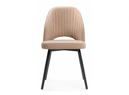 Стул на металлокаркасе Брейния velutto 05 / черный в Кургане