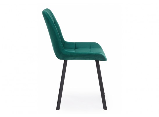 Стул на металлокаркасе Челси П зеленый (zd 667) / черный в Кургане