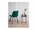 Стул на металлокаркасе Челси П зеленый (zd 667) / черный в Кургане