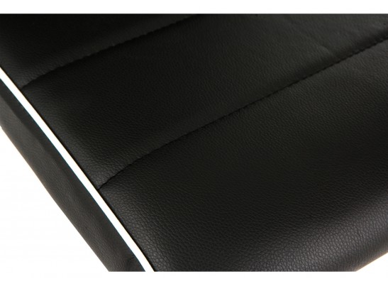 Стул на металлокаркасе DC2-001 black / white в Кургане