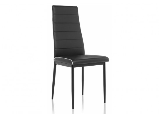 Стул на металлокаркасе DC2-001 black / white в Кургане