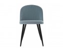 Стул на металлокаркасе Gabi 1 light blue / black в Кургане