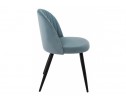 Стул на металлокаркасе Gabi 1 light blue / black в Кургане