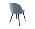 Стул на металлокаркасе Gabi 1 light blue / black в Кургане
