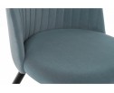 Стул на металлокаркасе Gabi 1 light blue / black в Кургане