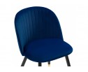 Стул на металлокаркасе Gabi dark blue / black / gold в Кургане