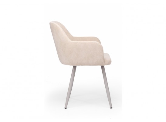 Стул на металлокаркасе Инфини латте (ocean 003) / серый в Кургане