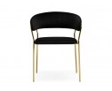 Стул на металлокаркасе Kamelia 1 black / gold в Кургане