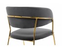 Стул на металлокаркасе Kamelia grey / gold в Кургане