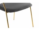 Стул на металлокаркасе Kamelia grey / gold в Кургане
