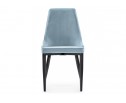 Стул на металлокаркасе Kora 1 light blue / white / black в Кургане