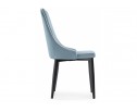 Стул на металлокаркасе Kora 1 light blue / white / black в Кургане