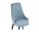 Стул на металлокаркасе Kora 1 light blue / white / black в Кургане