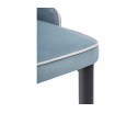 Стул на металлокаркасе Kora 1 light blue / white / black в Кургане